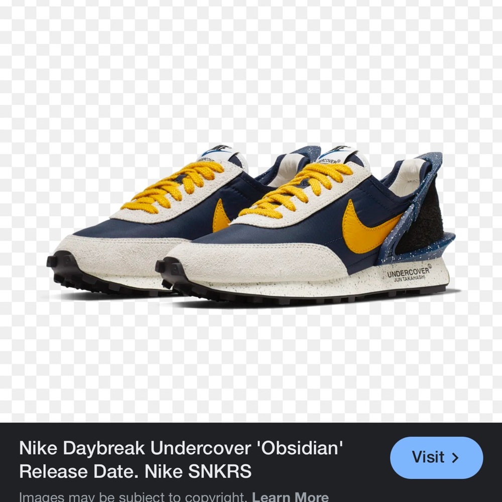 Nike x Undercover Daybreak Obsidian Sneakers